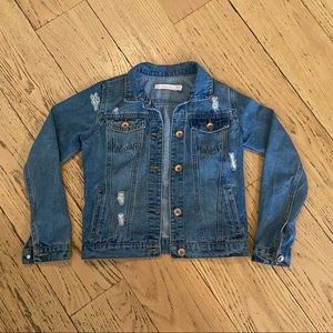 Ci Sono Kids Denim Jacket Medium Size 10